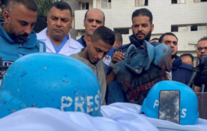 استشهاد 16 صحفيا في العدوان الإسرائيلي على غزة