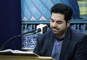 حضور قاری بين المللي استاد حمیدرضا احمدی و فادر موكب الشهدا