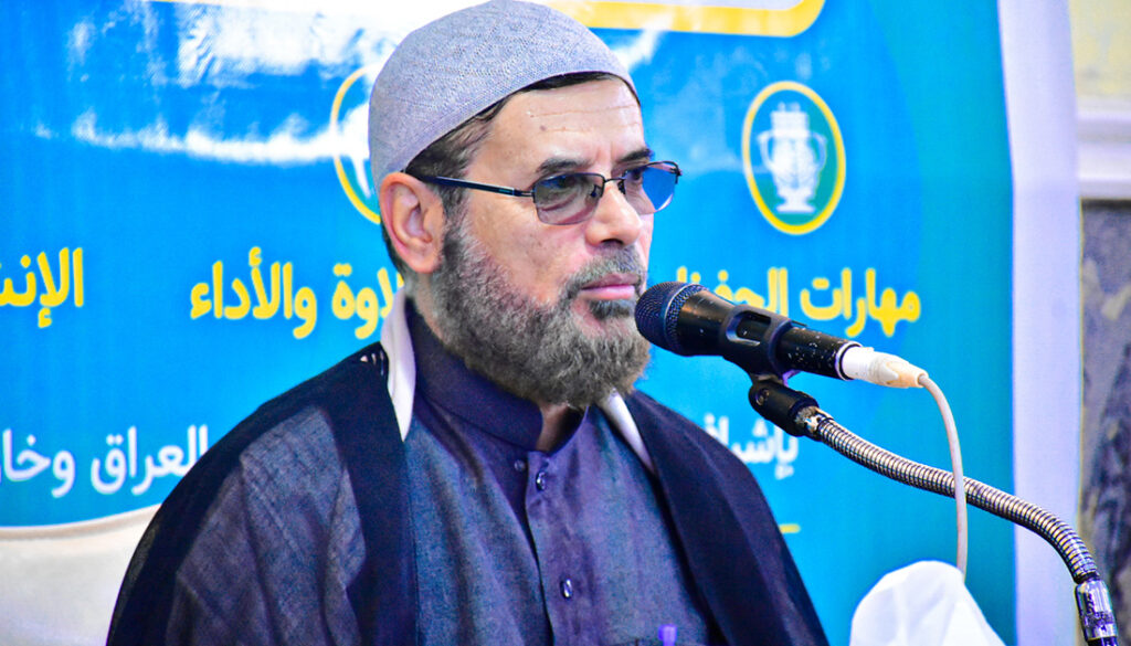 أنشطة مسؤول مركز التبليغ القرآني الدولي التابع للعتبة الحسينية في دعم القرآن الكريم
